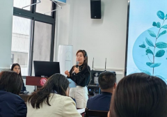 现场向全体参训人员结果评估问卷